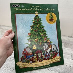 Lang 3D Advent Calendar - Susan Winget Artwork - Christmas - Paper Ornament 2009